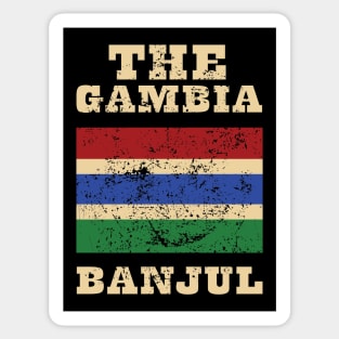 Flag of The Gambia Sticker